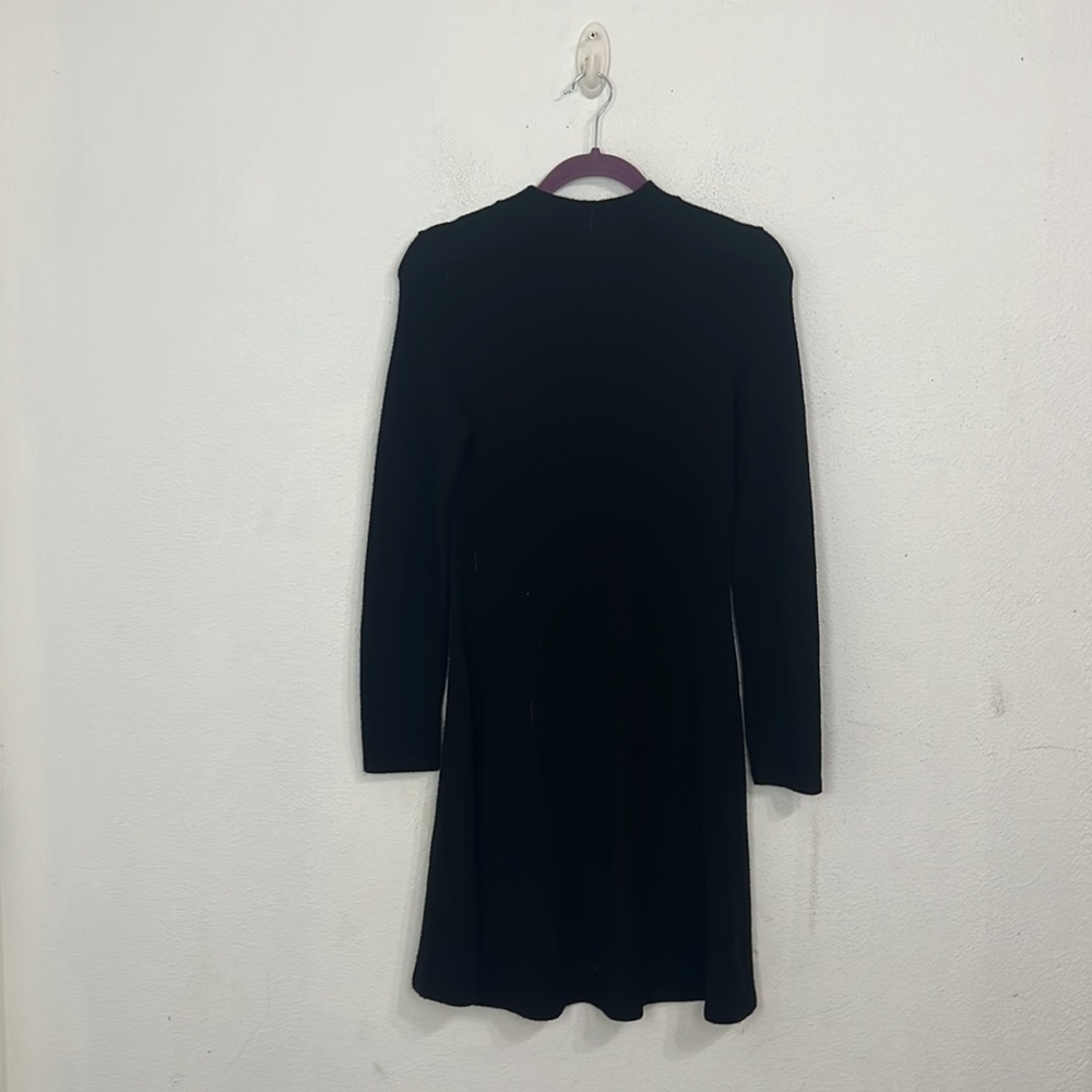 VINCE Mock Neck Long Sleeve Dress - Picture 7 of 7